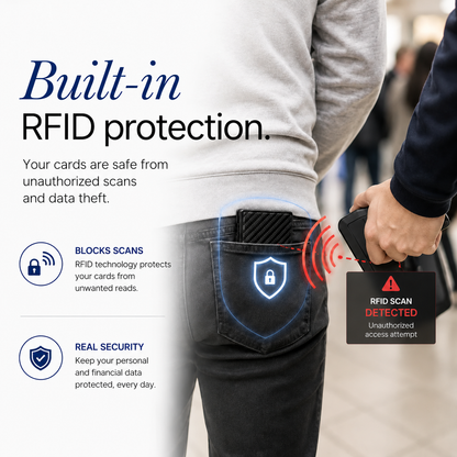 Built-in RFID protection